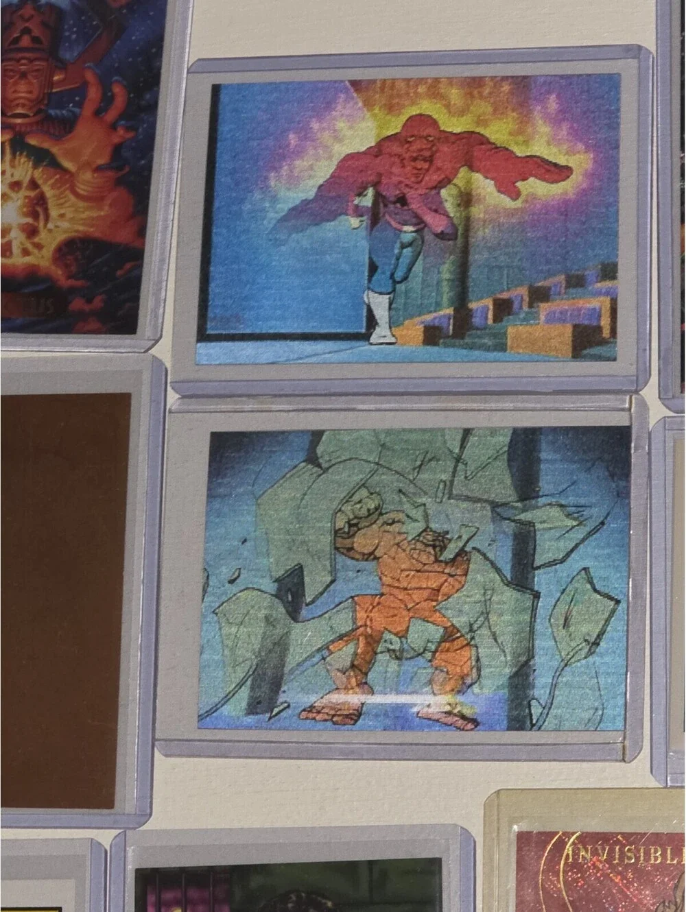 Marvel Fantastic Four Doctor Doom Relic Memorabilia PROMO & Chase Card Lot VTG +